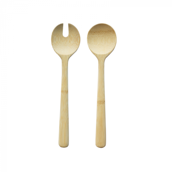 Bamboo Salad Servers