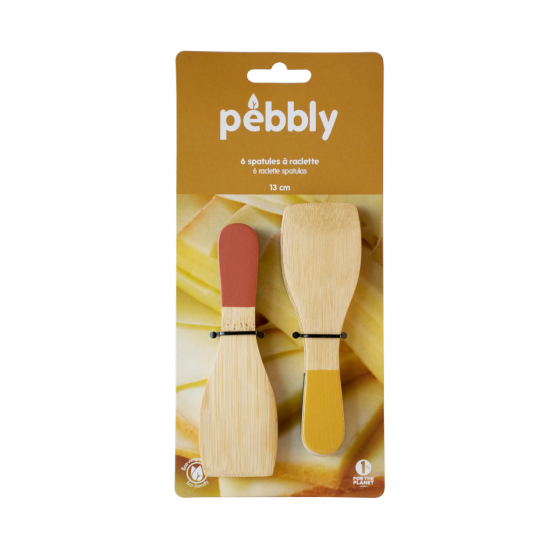 6Er-Set Raclette Schaber
