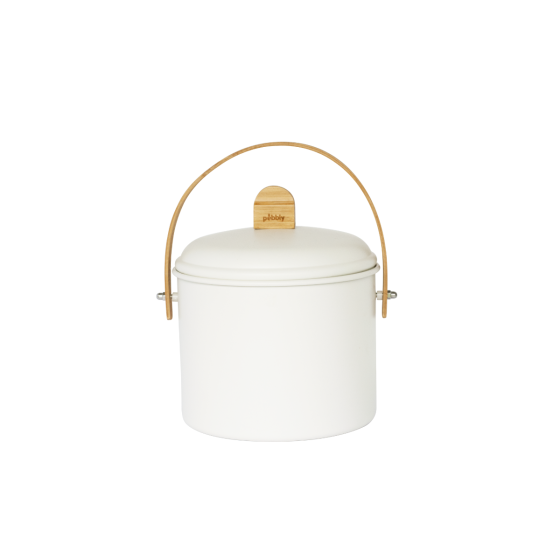 Indoor Steel Compost Bucket - 3,5 L