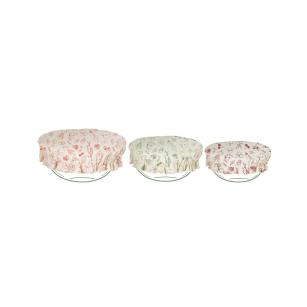 Set of 3 Organic Cotton Bowl Covers