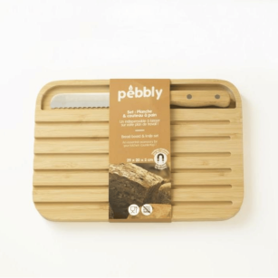 Bread board and knife set