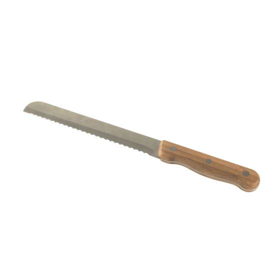 Brotschneidebrett Mit Brotmesser L