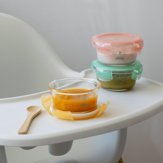 Set de 3 Boîtes pour Bébé en Verre