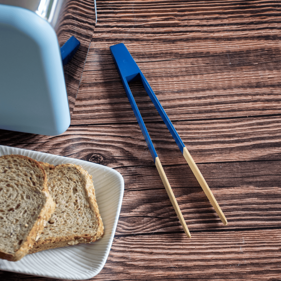 Pince à Toast Aimantée en Bambou - FRENCHY
