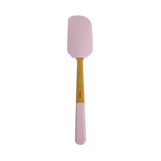 Spatule en Silicone et Bambou - PASTEL