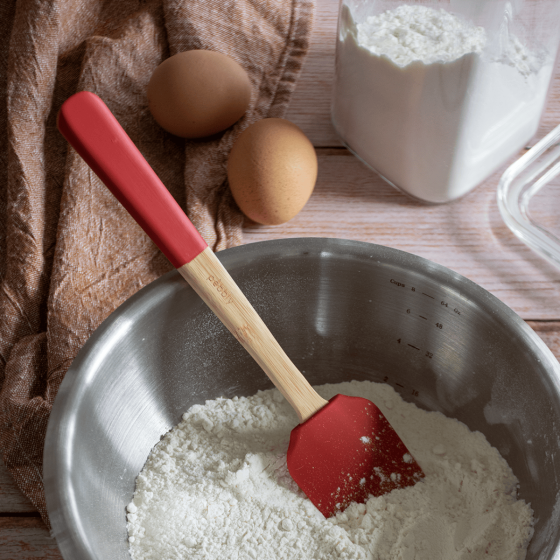 Spatule en Silicone et Bambou - SWEETNESS