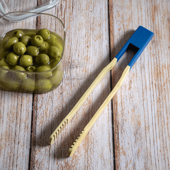 Bamboo Multi-Purpose Tongs - 12 colours