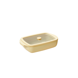 Rectangular Glass Baking Dish with Lid - 0.8 Liters - 2 Colors