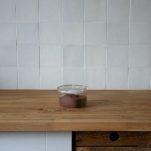 Square Glass Storage Canister