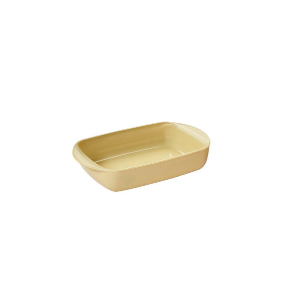 3 Glas-Auflaufformen – Creme
