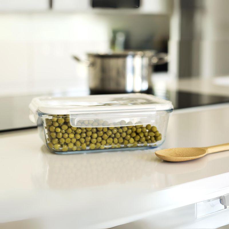 Pack de 3 Boîtes en Verre Rectangulaires (1, 1.2 et 1.5 litres)