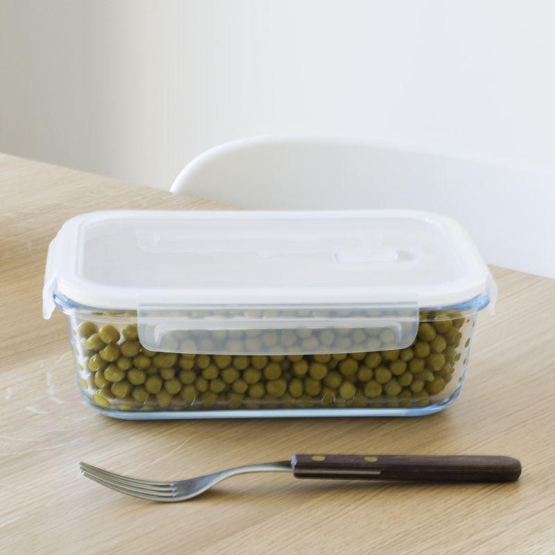 Pack de 3 Boîtes en Verre Rectangulaires (1, 1.2 et 1.5 litres)