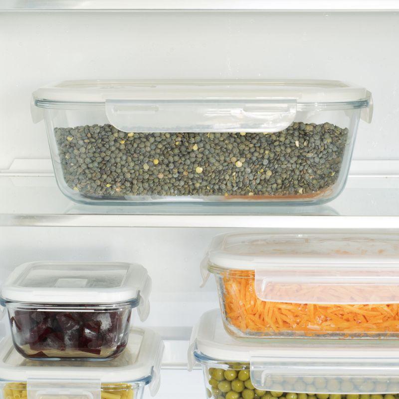 Pack de 3 Boîtes en Verre Rectangulaires (1, 1.2 et 1.5 litres)