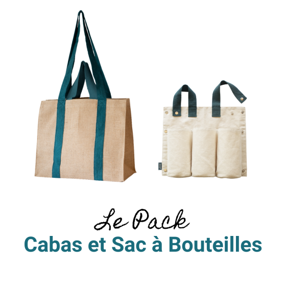Cabas et Sac à Bouteille en coton bio