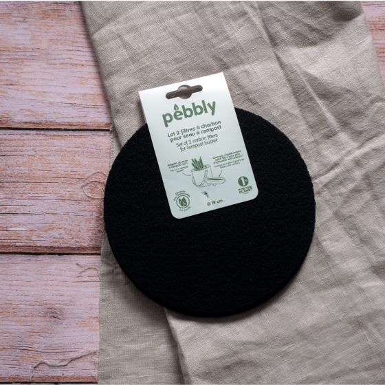 Kompostset: Eimer (7l, Olive) + Filter + Biobeutel