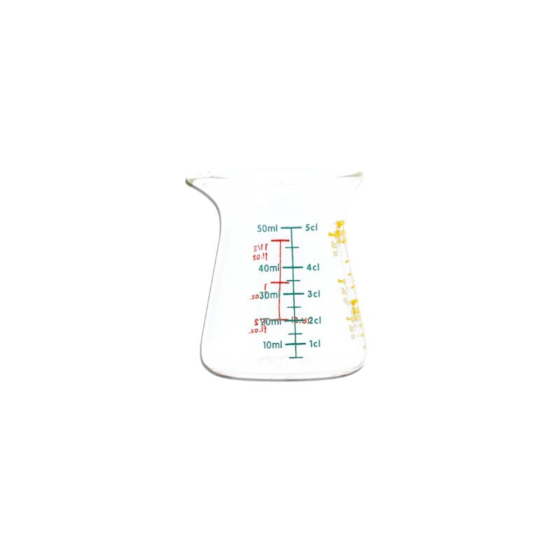 Verre doseur 500ml et verre doseur de précision 50ml